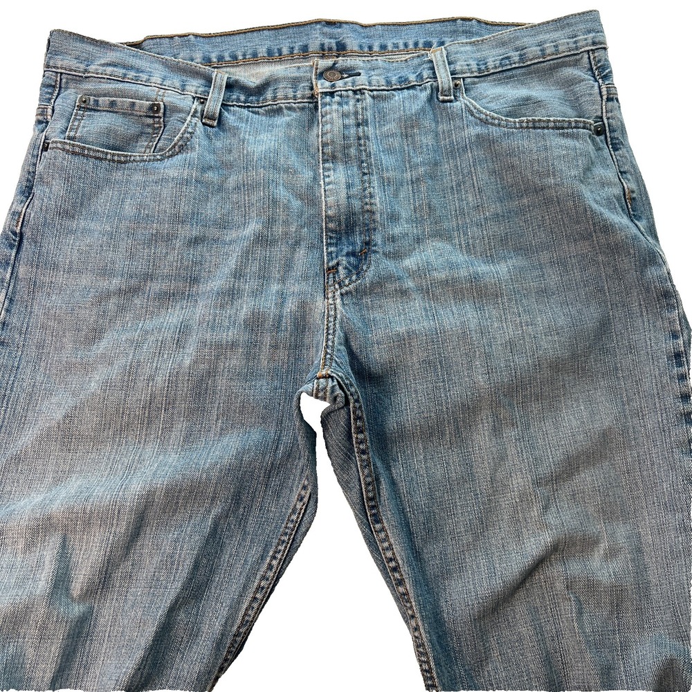 Levis 569 Mens Jeans W40 L32 Straight Blue Cotton Altered L Actual‎ W42 L29